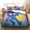 Jacknjellify BFDI Bedding Set 3Pcs Duvet Cover Pillowcase Twin Full Queen King Size Soft Anime Bed Set Battle for Dream Island