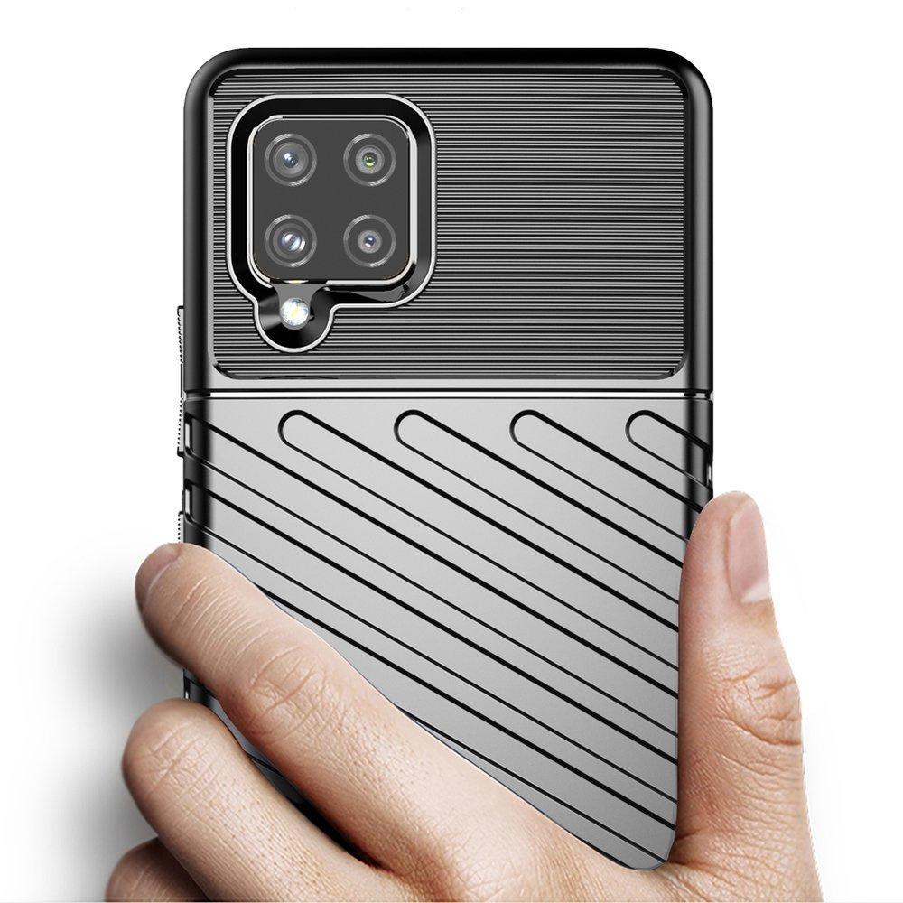 Case for Samsung Galaxy A42 5G, Thunder, black
