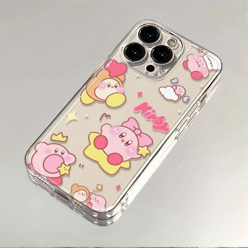 Star Kirby Phone Case for Apple iPhone 17 Pro Max / 16 / 14