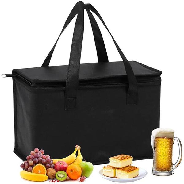 Portable Lunch Cooler Bag Folding Insulation Picnic Ice Pack Food Thermal Bag Drink Carrier Insulated Bags Beer Delivery Bag