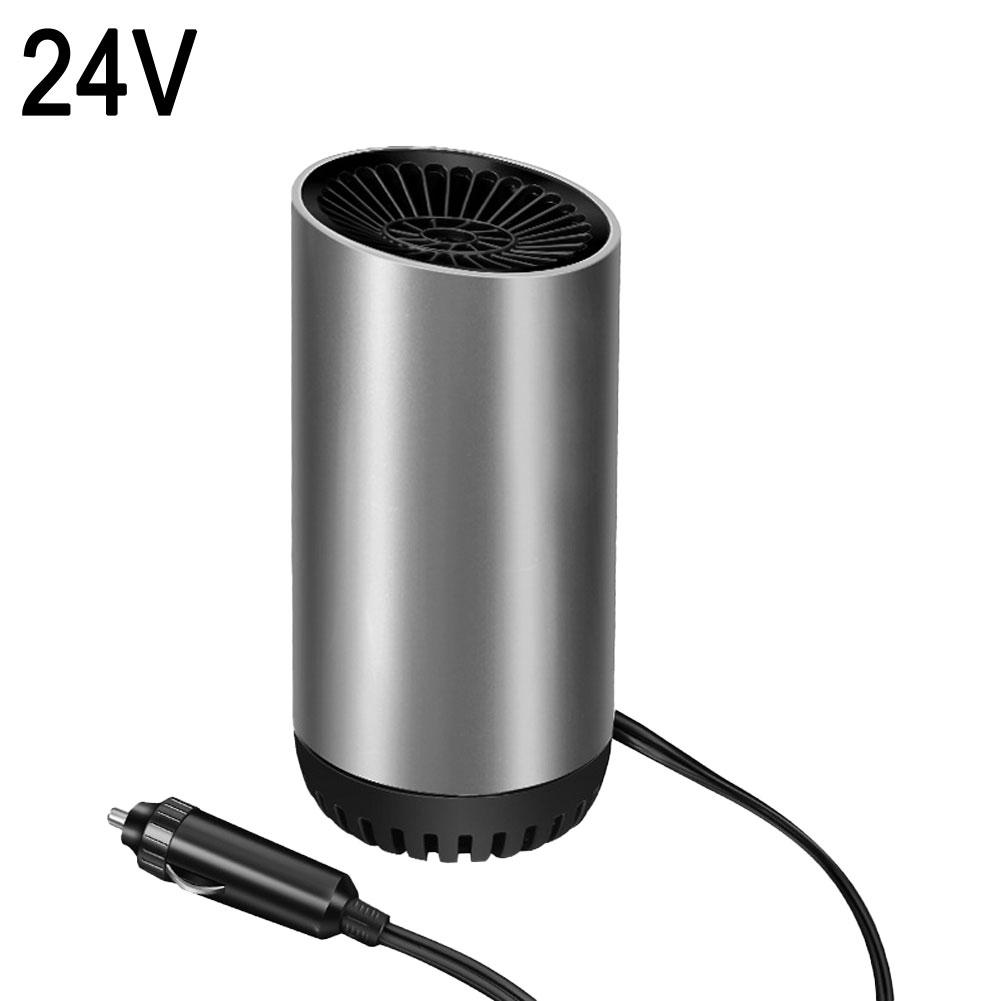 Hipacool 24V 12V 150W Suction Cup Car Heater Windshield Defrost Defogger 2-in-1 Car Heat Cool 360° Rotatable Car Accessories