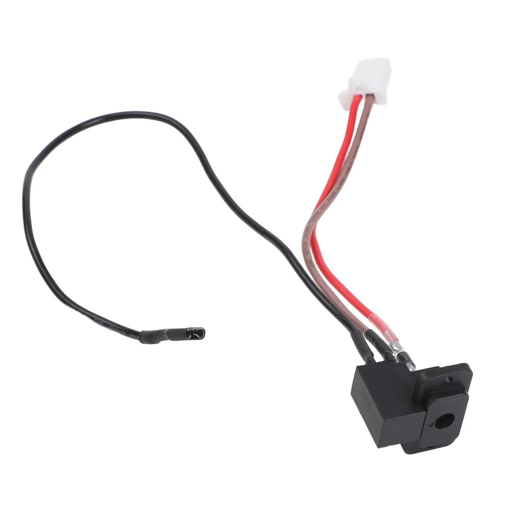 Children Electric Vehicle Charger Socket 6V,12V,24V,Pre-installed 17Amp Fuse On The Harness Round Charging Port Socket With Wire