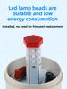 Small LED Strobe Signal Light with Sound & Light Alarm 120dB PC Material Flashing Warning Indicator LTE-2071J