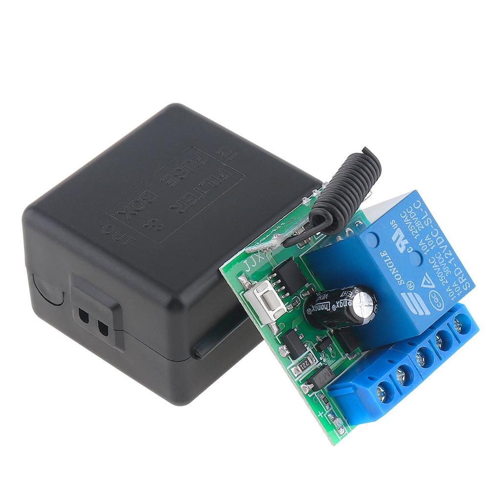Buy 433Mhz Universal Wireless Remote Control Switch DC 12V 1CH at ...