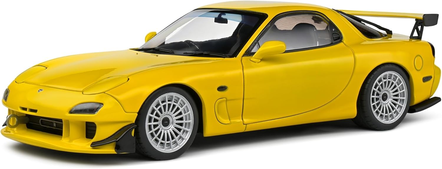 

Солидный Mazda FD3S RS Street Fighter 1994 Желтый SOLIDO Streetfighter Мини-автомобиль 1/18 RX-7 [Товар] жёлтый