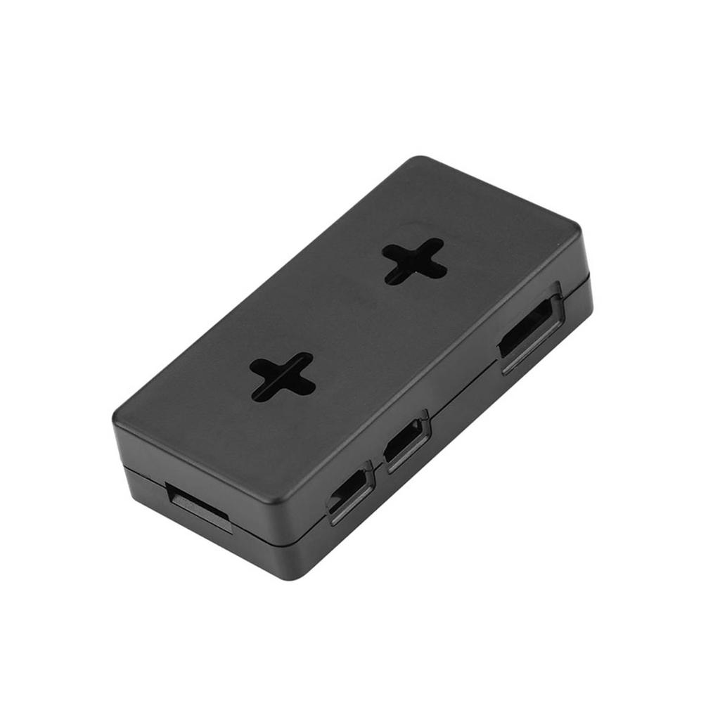 ABS-Kunststoffgehäuse Schutzhülle Abdeckung für Raspberry Pi Zero W 1.3 (Schwarz)