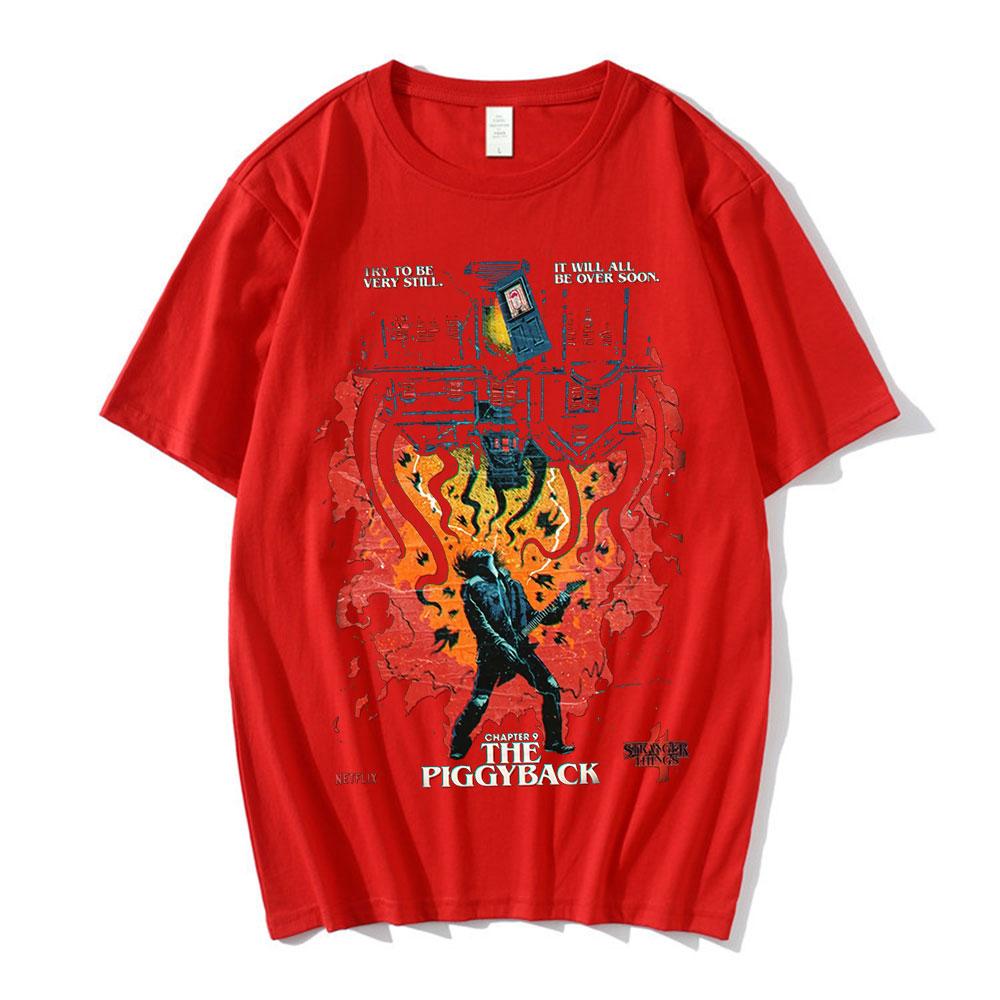 Printed Fashion Short Sleeve Casual Comfort Top Loose T-Shirts Men’s