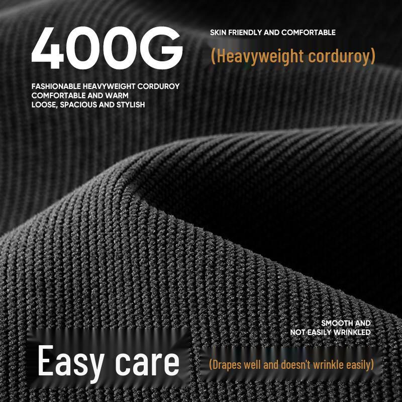 JEANSWEST Men's Corduroy Fleece-Lined Straight Leg Casual Pants