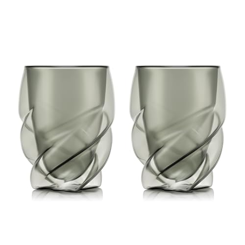 

BODUM PAVINA® PARIS Double-Walled Glass Tumbler, 270ml, Gray, Set of 2. Features: Insulated, Double-Walled Glass, Heat-Resistant, Microwave, Oven, Dis