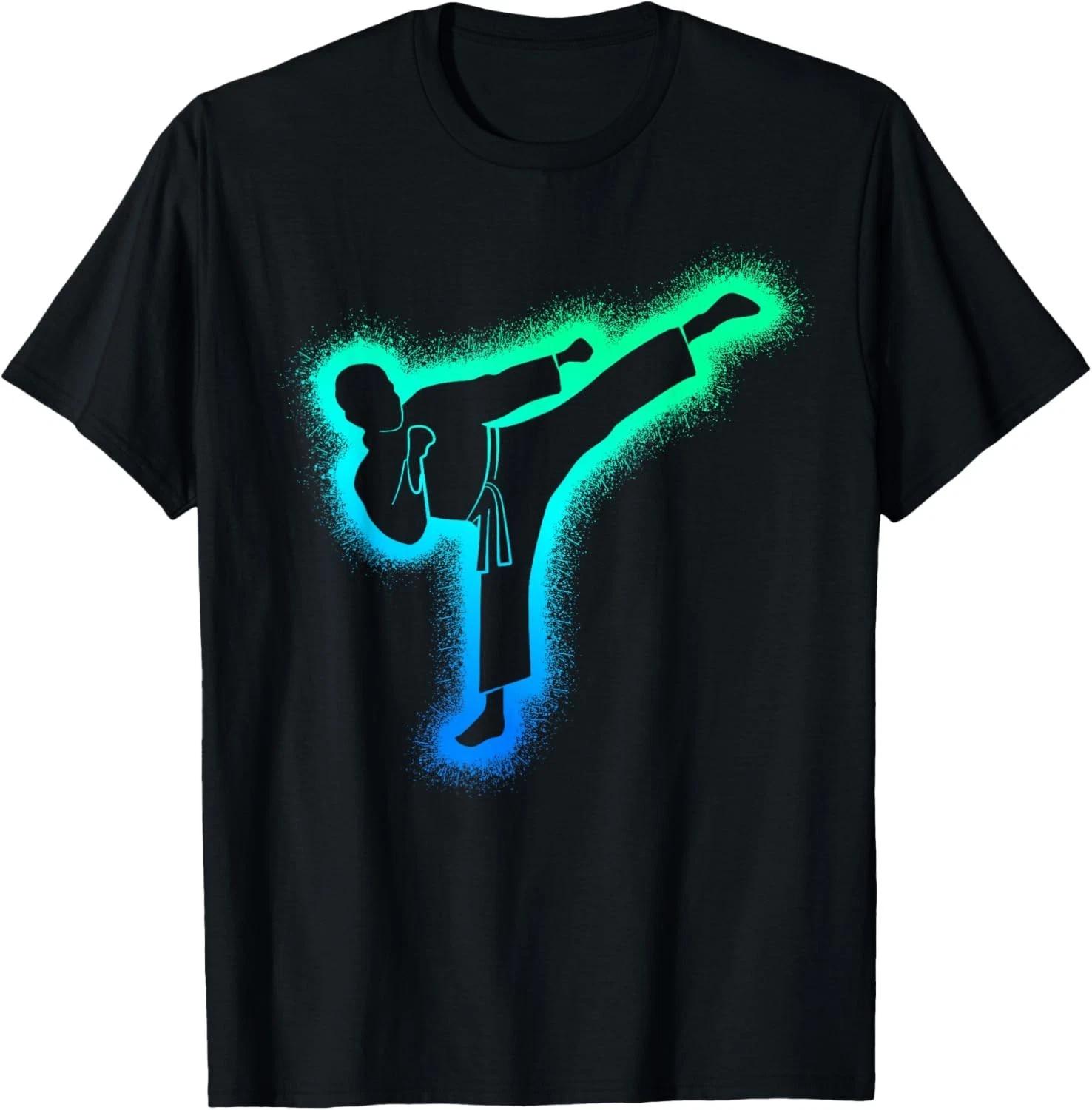 Taekwondo Martial Arts Kids Men Boys Karate Gift Unisex T-Shirt S