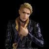 TV Anime Bizarre Adventure Golden Prosciutto Figure Pen Painted Finished Figure "JoJo's Wind" Non-scale ABS&PVC