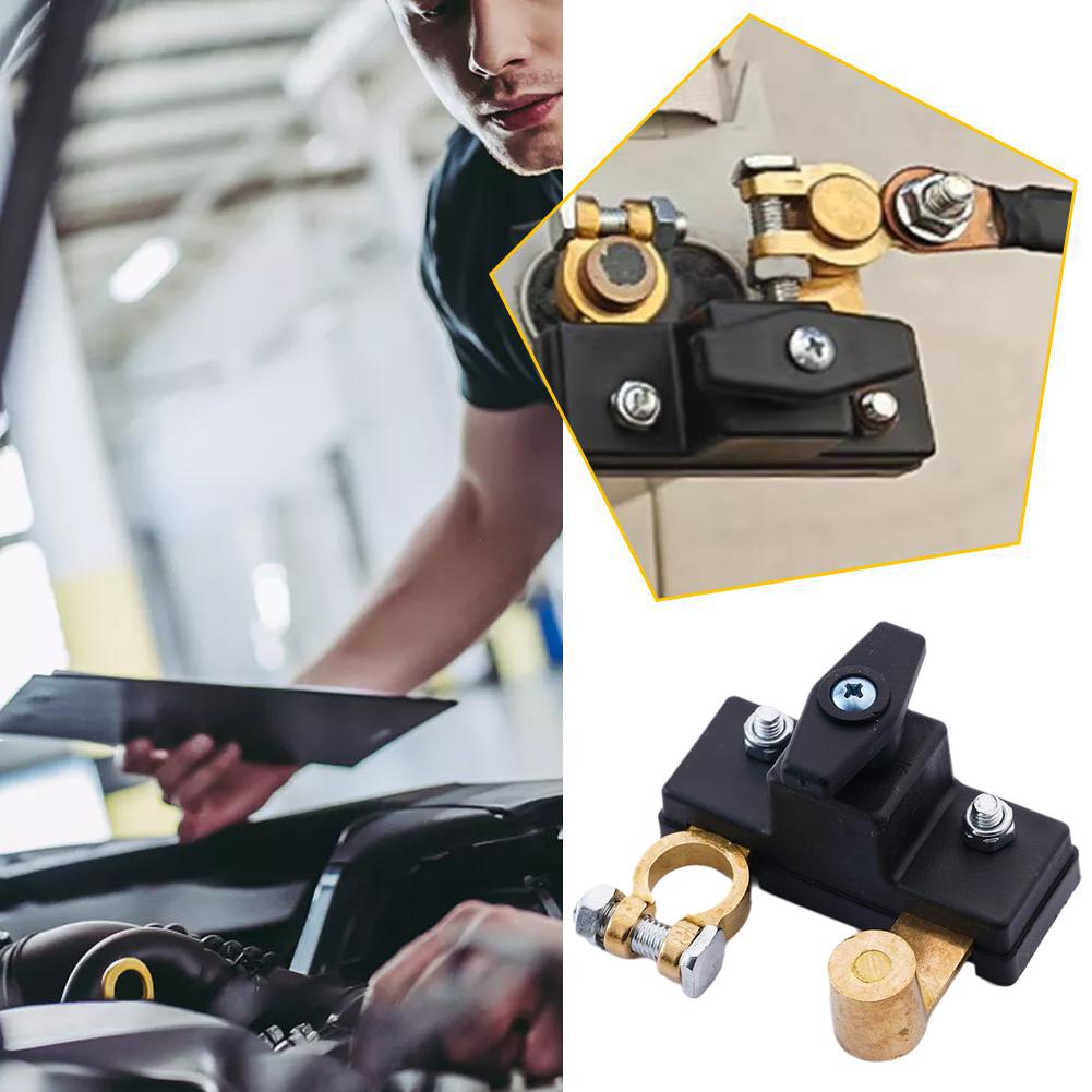 12V/24V Universal Car Battery Disconnect Switch Isolator Power Cut Off Kill Switches for RV ATV Boat Car Truck Auto Yacht