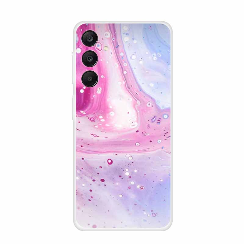 Marble Patterns Phone Case for Samsung A25 Soft Transparent TPU Clear Cover for Samsung Galaxy A 25 Protective Silicone Shell