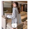 Women's Fleece Lined Zip Up Hoodie Cartoon Embroidery Casual Oversized Jacket