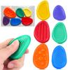 6 Stück Fidget Sinnessteine für Kinder Erwachsene Sorgensteine Silikon texturiert ADHS Autismus Angst Stressabbau Spielzeug Klassenzimmer Preis