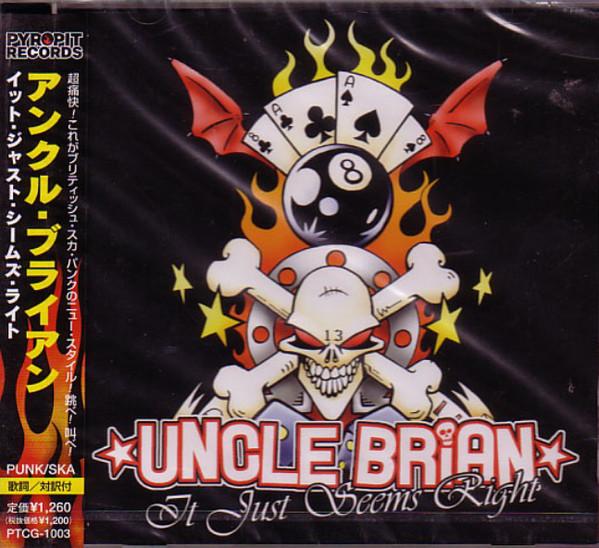 

CD UNCLE BRIAN - It Just Seems Right PTCG1003 Pyropit Records 2004 Japan Rock Used