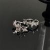 Folds Irregular Moonstone Butterfly Flowing Water Open Ring Hip Hop Tide Niche Design Street Personality Ring Woman