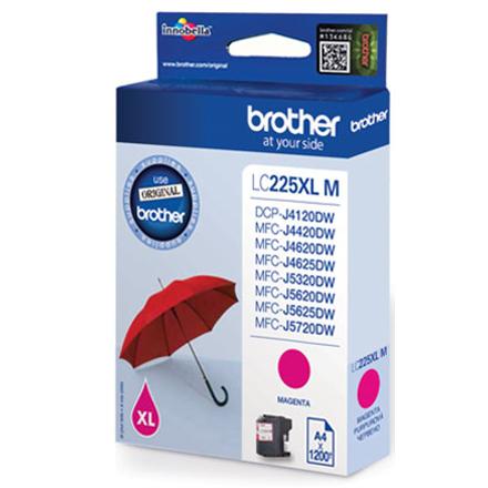 Brother LC | 225XLM | Magenta | Inkjet Starter Kit | 1200 pages