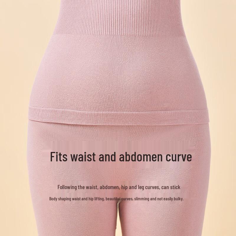 LANGSHA Women's Modal Cotton Slim-Fit Thermal Underwear Set