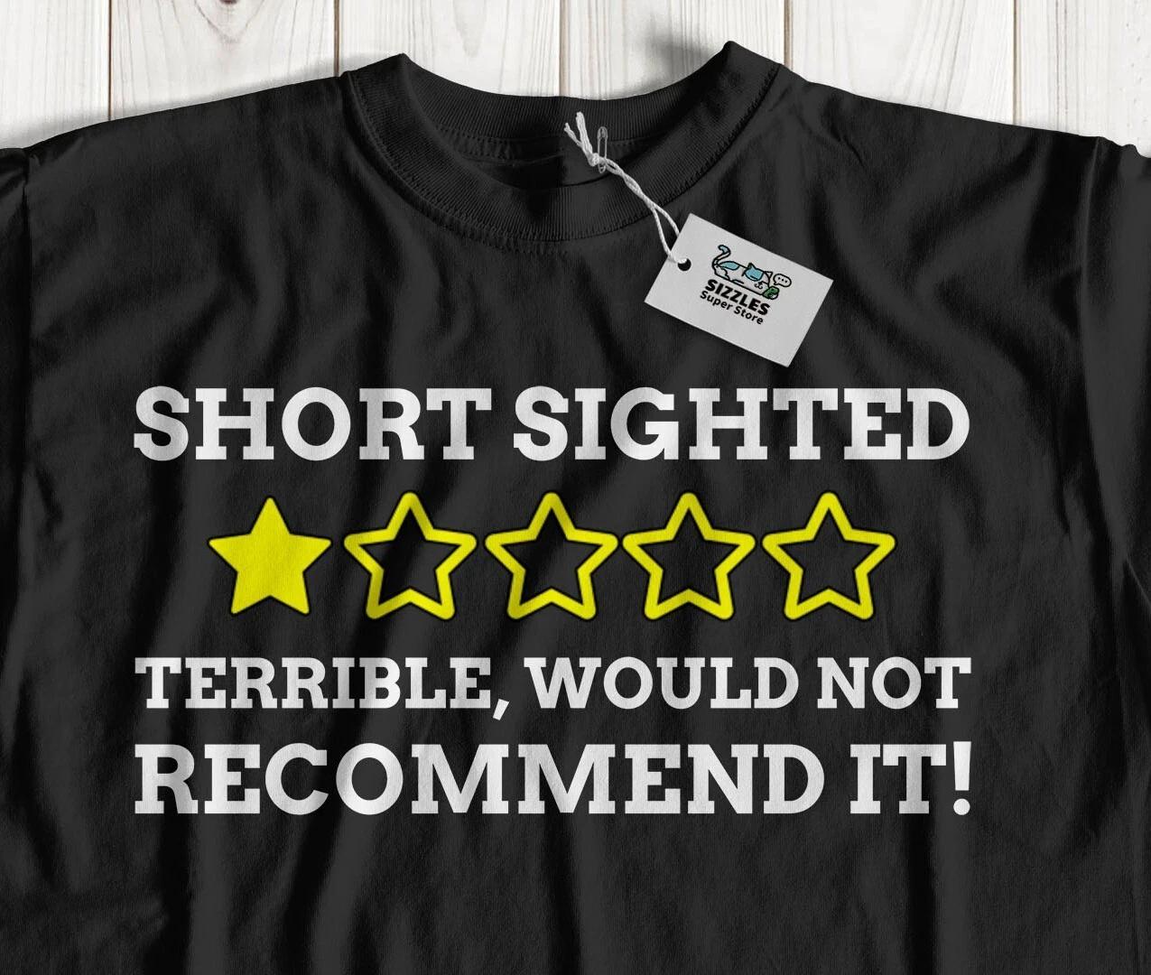 

Unisex Funny Short Sighted T-Shirt Optologist And Eye Surgery Gifts 3XL