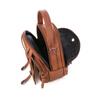 Small Bag Women Euro-American Fashion Vintage Crossbody Bag New Phone Bag Soft Leather Texture Multi-Compartment Shoulder Bag Wallet