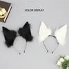 Anime Headband for Party Japanese Dog Ear Hairhoop Girl Halloween Dress Up Hairband  Costume Masquerade Headwear