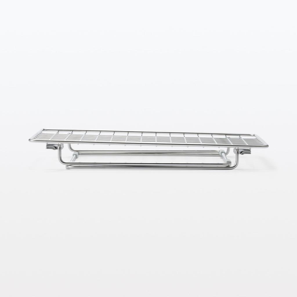 MUJI Stainless Steel Under-Sink Storage Rack, Large, MBA22A3S