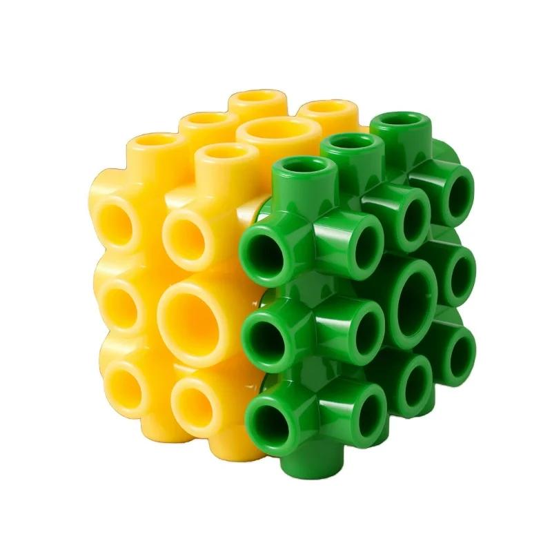 

Interactive Dog Puzzle Toy Slow Feeder for Aggressive Chewers Enrichment Chew Toys Mental Stimulation Treat Dispenser XS жовтий
