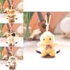 Cute Animal Plush Toy Keychain With Short Plush For Bag Decoration