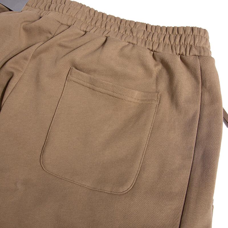 Puma Logo Embroidered Sports Casual Pants Unisex Pants Khaki 677520-89