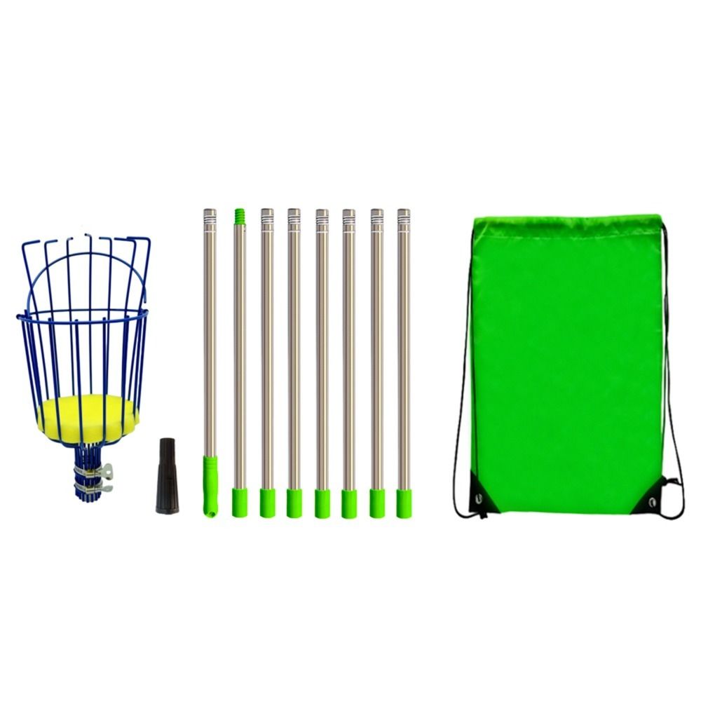 

Высотный сборщик фруктов с корзиной Сборщик фруктов Инструмент для сбора фруктов Полюс для сбора фруктов 3.2M