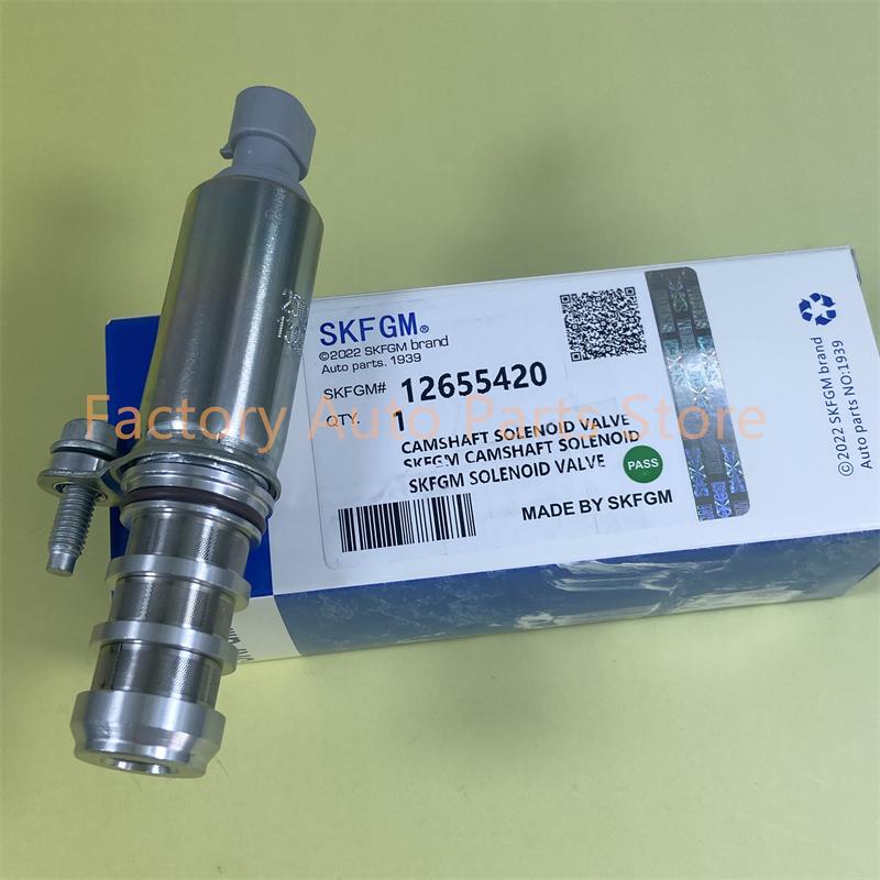 1Pair NO: 12655421&12655420 Intake and Exhaust Camshaft Oil Control Actuator Solenoid Valve For Buick Chevrolet GMC Opel VVT