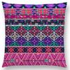 Colorful Seamless Aztec Decorative Prints Sofa Throw Pillow Case Fancy Abstract Geometric Vector Pattern Tribal Cushion Cover