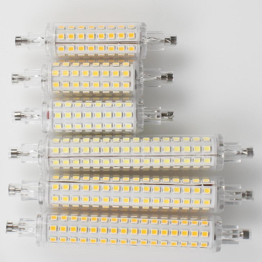 R7S LED 78mm 118mm Flood Light Bulb 2835 SMD Replace 60W 120W Halogen 220V Lamp For  Garden Street