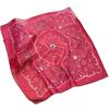 Cotton Linen Small Square Scarf With Simple Breathable Cashew Print Women's Decoration Professional Summer Versatile