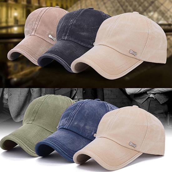 Men Women Adjustable Plain Baseball Cap Trucker Cap Sport Snapback Hip-hop Hat