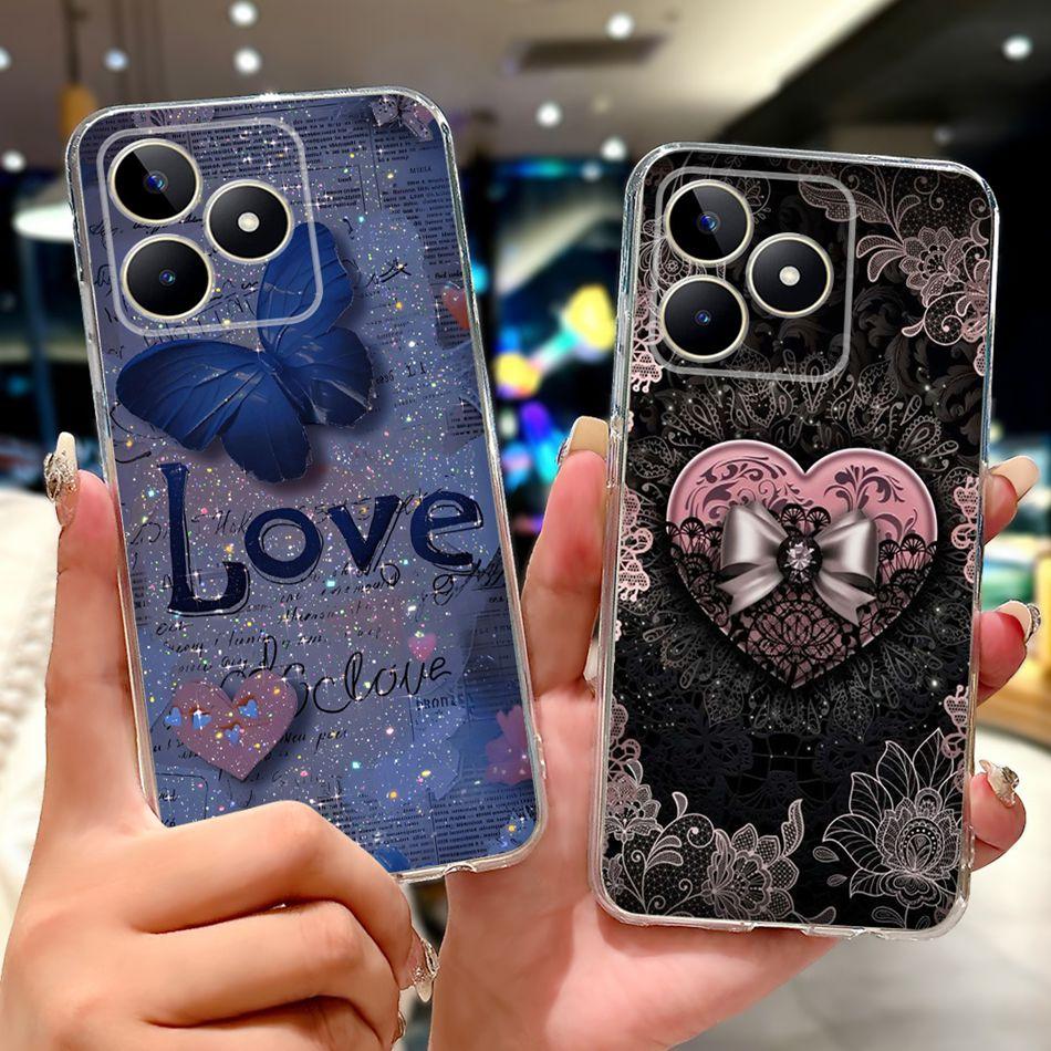 For Realme Note 50 Fashion Cool Pattern Phone Case For Realme Note50 RMX3834 Soft Silicone TPU Cases