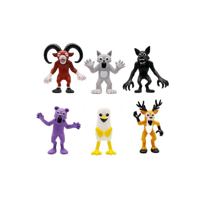 New minecraft 99 nights in the virtual forest figure doll game merchandise model toy doll