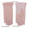 Lace Mitten Half Finger Gloves Summer Breathable Sunscreen Anti-Uv Cycling Drive Non-Slip Thin Gloves