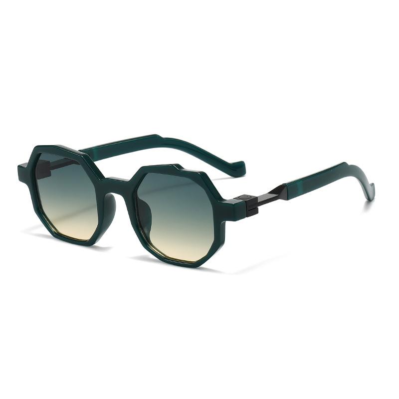 European and American new personalized hip-hop sunglasses men's high-end punk wear fashion multilateral sunglasses women's retro