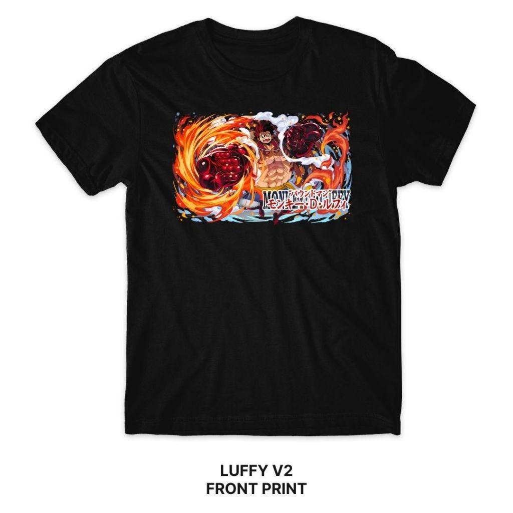 Anime ONE PIECE Luffy Men Women Summer T-shirt Oversized Harajuku Oversized Retro Print Short Sleeve Casual and Comfortable Y2k