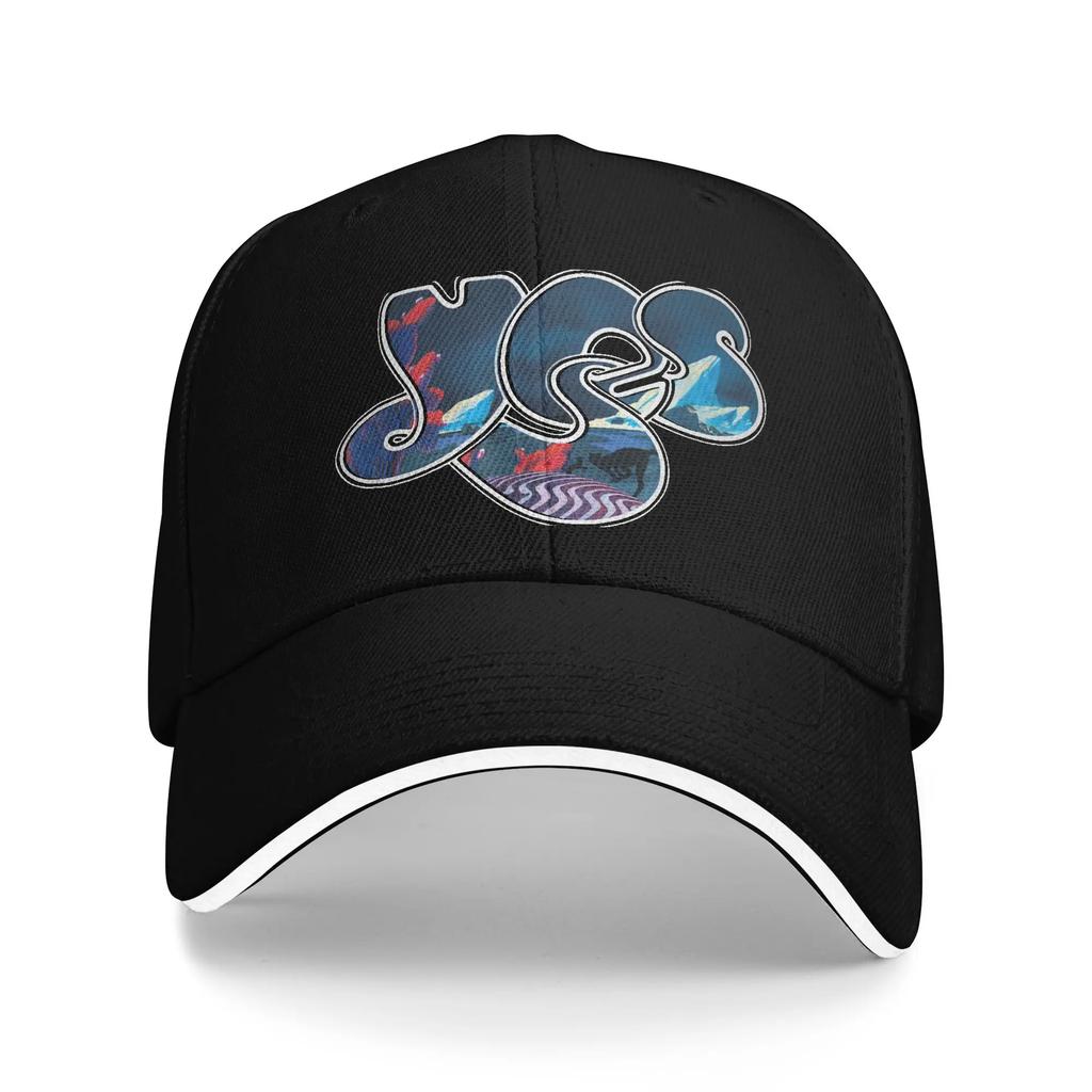 Yessongs Yes Band Baseballpetten Casual Rockmuziek Legende Sandwich Hoed Unisex Dames Verstelbare Papa Hoed Reiscadeau