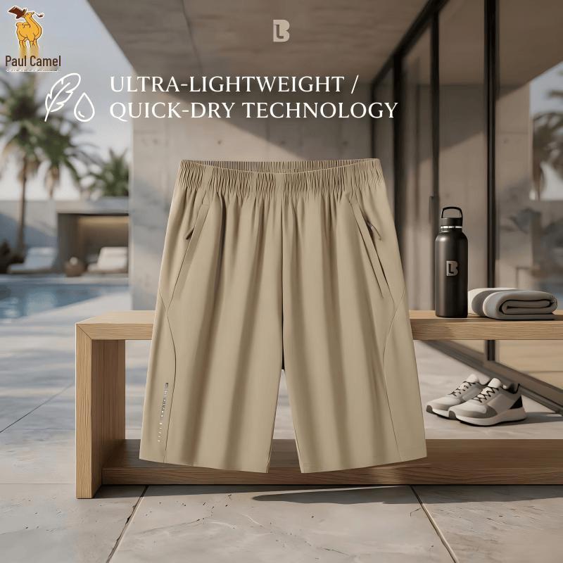 Men s Ice Silk Quick-Dry Casual Shorts 3XL