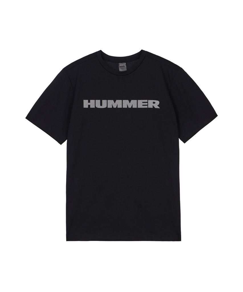 HUMMER Summer Sorona Functional Quick-Drying Cool Short Sleeve T-Shirt Black