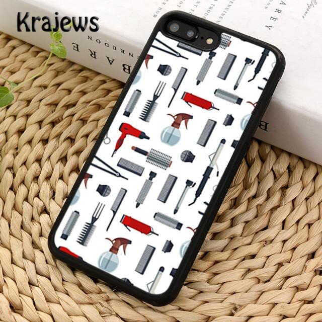 Hairdresser Comb Salon Hairdressing Hair Stylist Tools For iPhone 17 Air 16 Phone Case Cover 15 SE 14 plus 12 13 pro max