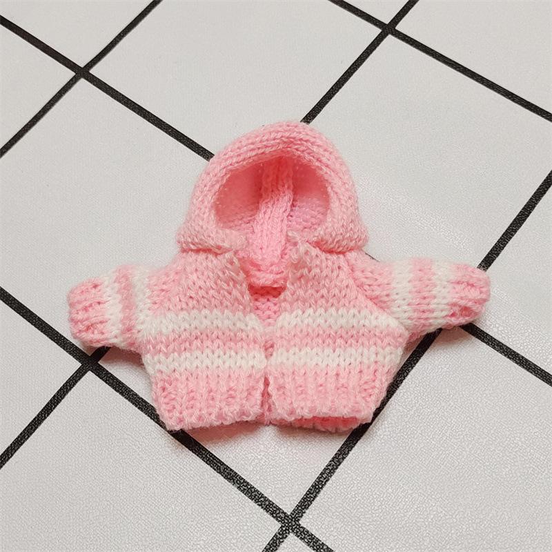1PC Outfit Accessories For Labubu Idol Dolls Sweater Closure Pants Clothing DIY Kid Gift 15cm Cute Mini Plush Doll's Clothes