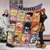 Personalized Custom Name Blanket - The Loud House Print Design,Blanket for Sofa,Bed,Travel,Camping - Soft and Warm, Great Gift