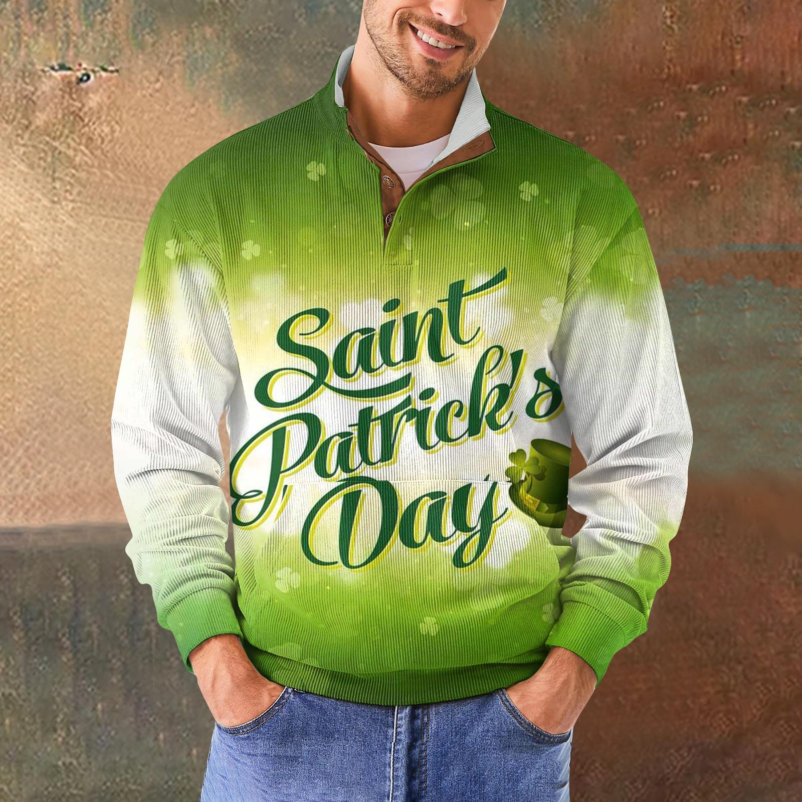 

Мужская повседневная толстовка в стиле ретро с градиентным принтом L армия зеленый