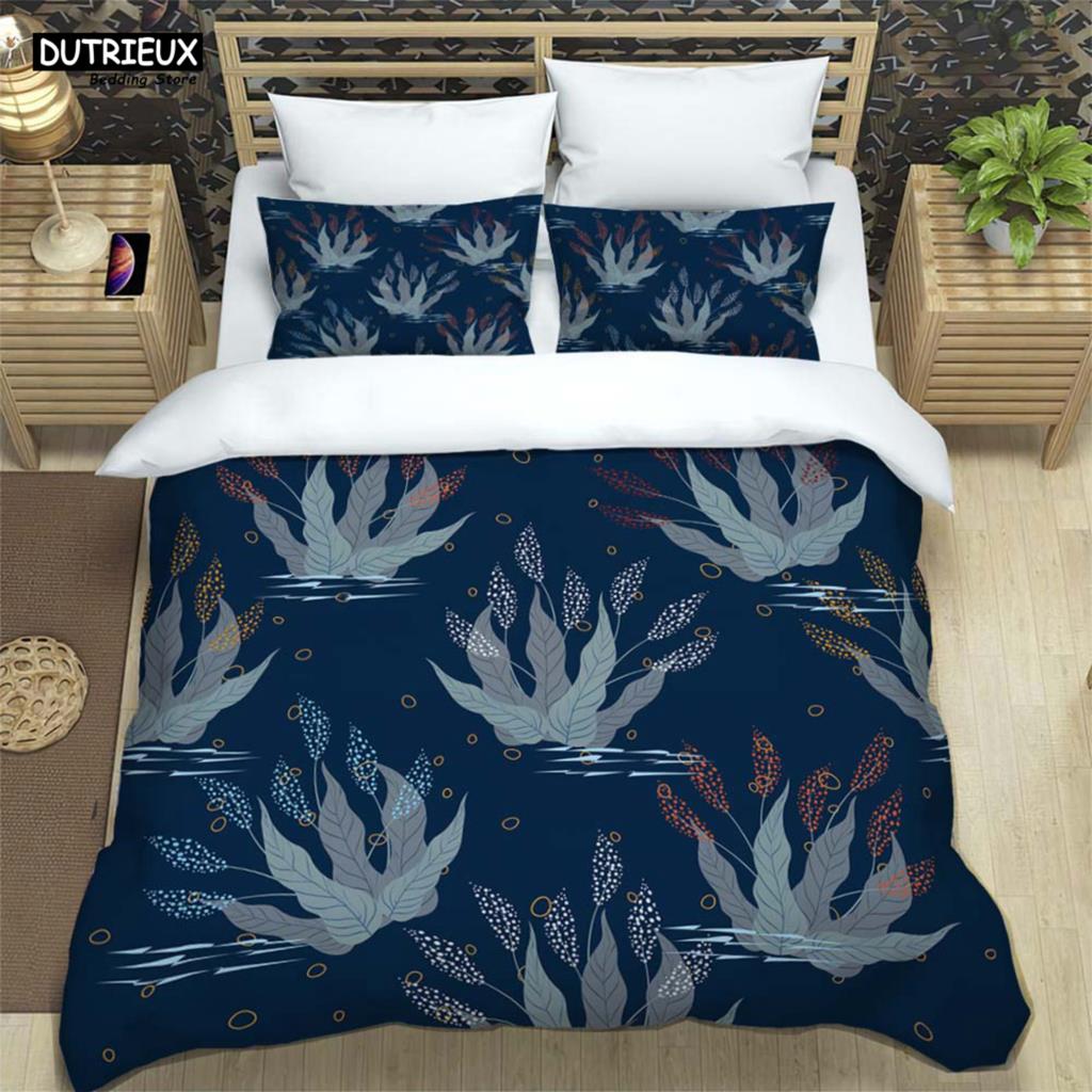 3D Bed set Beautiful Beach Bedding Bed Sets Modern Quilt Cover+pillowcases Winter California King Bedding Sets Jogo De Cama Bed