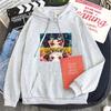 Anime Demon Slayer Kamado Tanjirou/Nezuko Eyes Hoodies Funny Manga Cartoon Fashion Streets Unisex Oversize Patchwork Sweatshirts